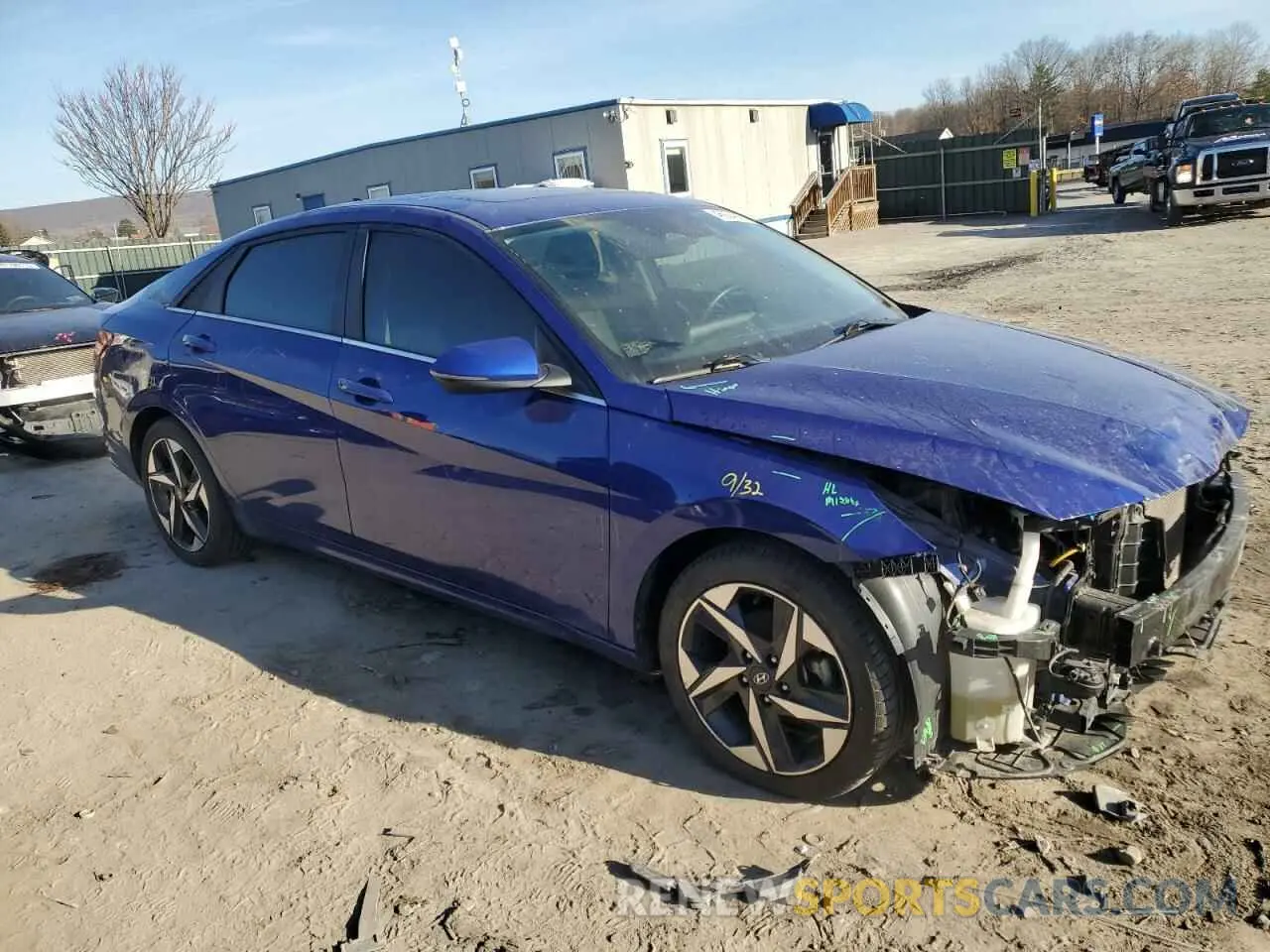 4 Photograph of a damaged car KMHLN4AG0MU139167 HYUNDAI ELANTRA 2021