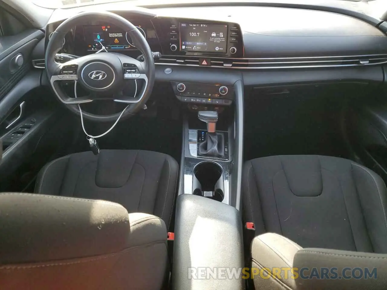 8 Photograph of a damaged car KMHLN4AG0MU139167 HYUNDAI ELANTRA 2021