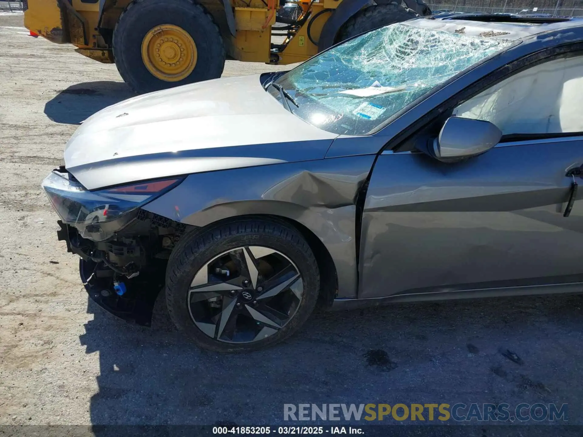 11 Photograph of a damaged car KMHLN4AG0MU155577 HYUNDAI ELANTRA 2021