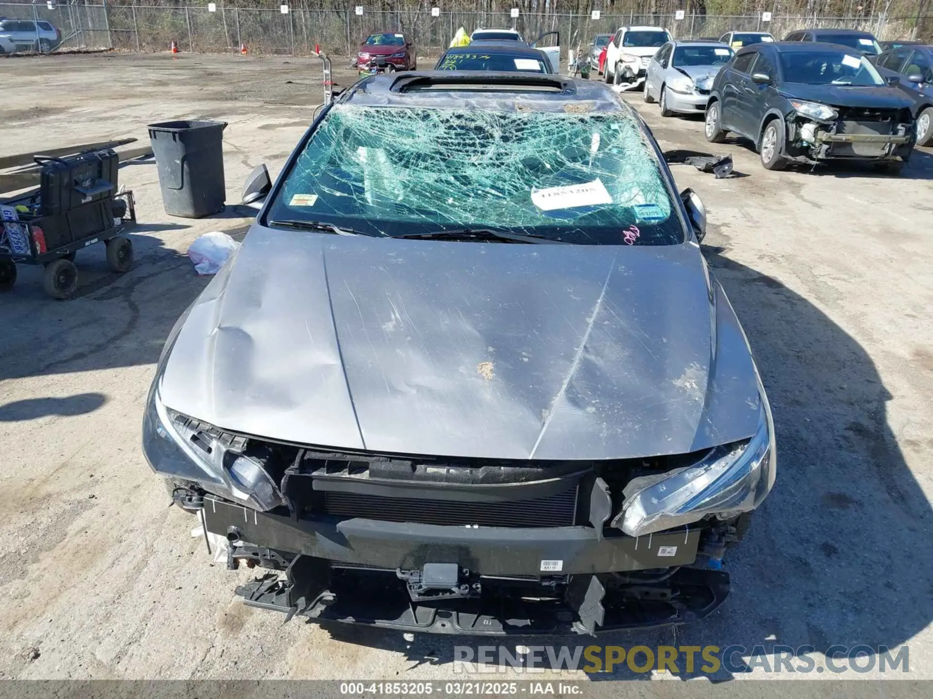 6 Photograph of a damaged car KMHLN4AG0MU155577 HYUNDAI ELANTRA 2021