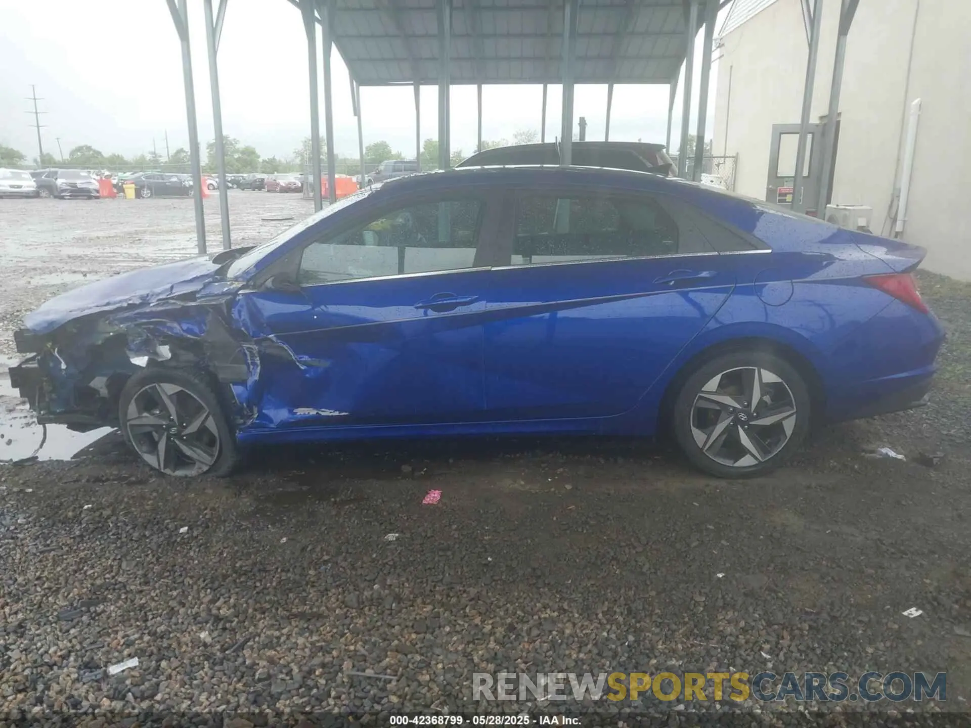 14 Photograph of a damaged car KMHLN4AG0MU199367 HYUNDAI ELANTRA 2021