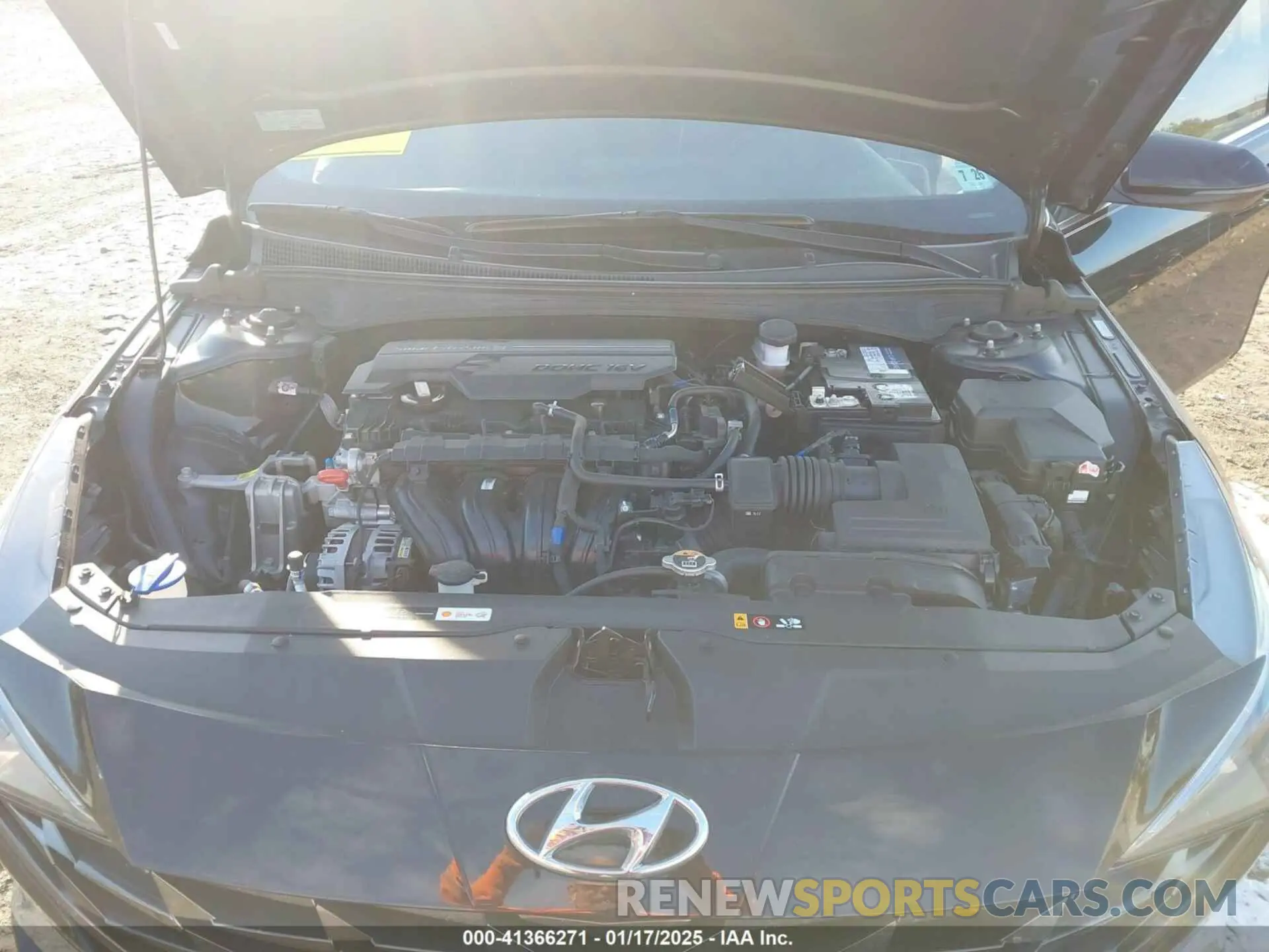 10 Photograph of a damaged car KMHLN4AG1MU099973 HYUNDAI ELANTRA 2021