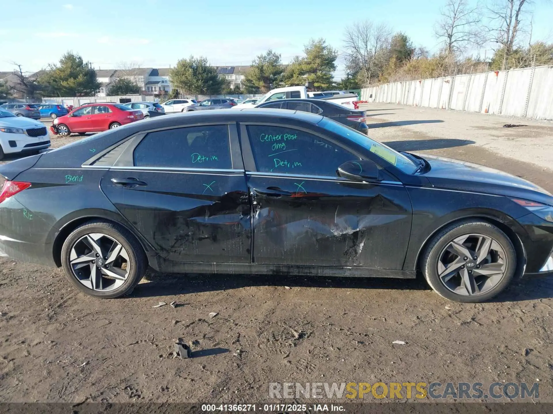 13 Photograph of a damaged car KMHLN4AG1MU099973 HYUNDAI ELANTRA 2021