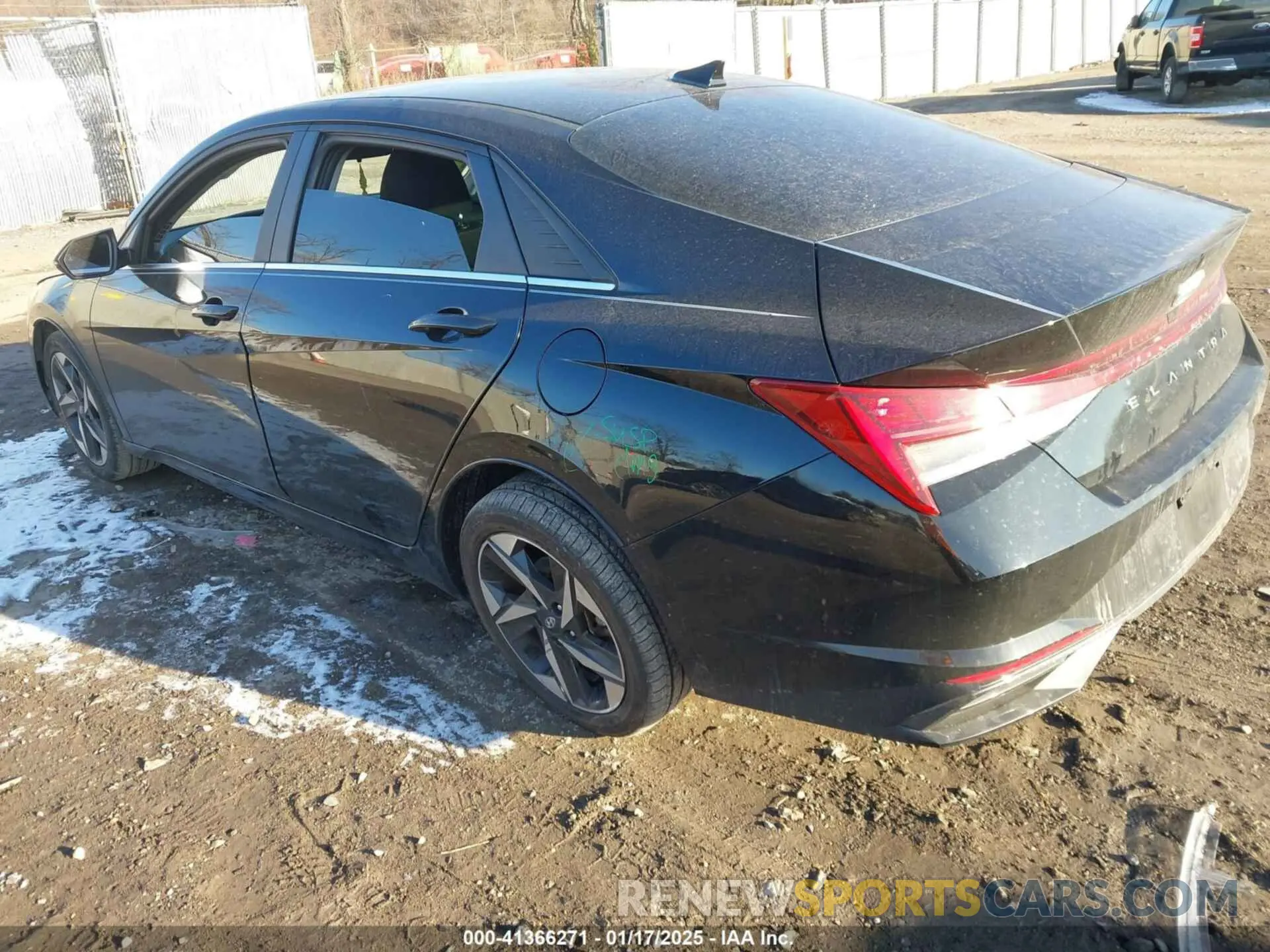 3 Photograph of a damaged car KMHLN4AG1MU099973 HYUNDAI ELANTRA 2021