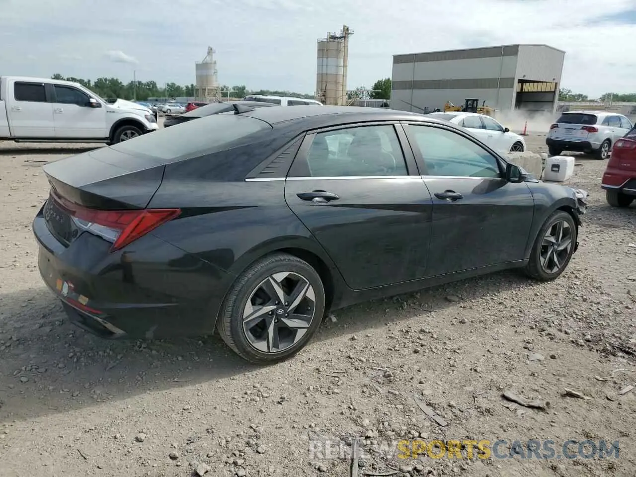 3 Photograph of a damaged car KMHLN4AG2MU140014 HYUNDAI ELANTRA 2021
