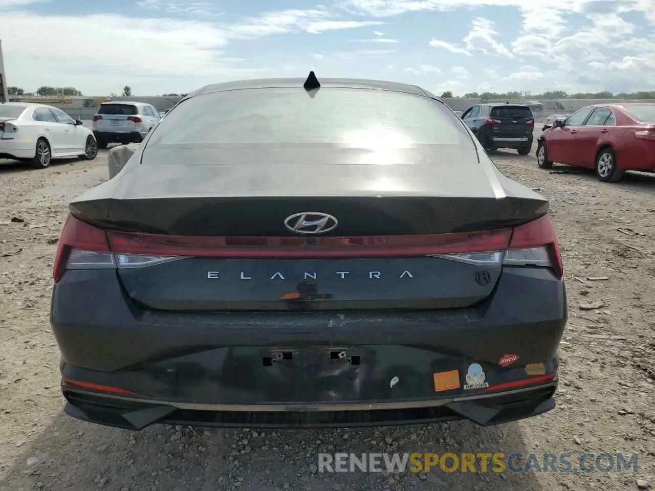 6 Photograph of a damaged car KMHLN4AG2MU140014 HYUNDAI ELANTRA 2021