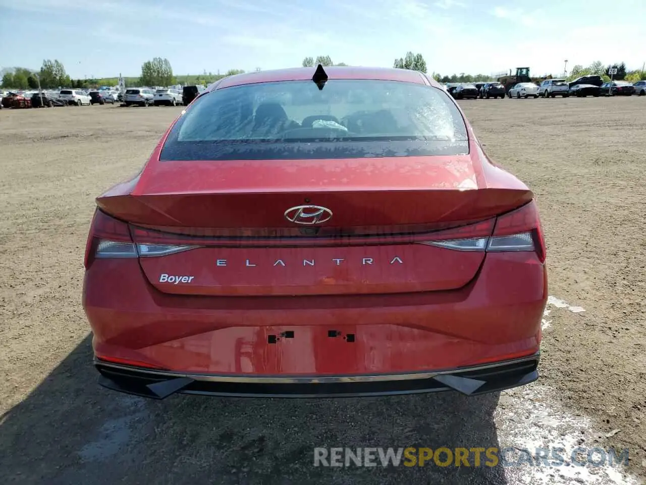 6 Photograph of a damaged car KMHLN4AG2MU168556 HYUNDAI ELANTRA 2021