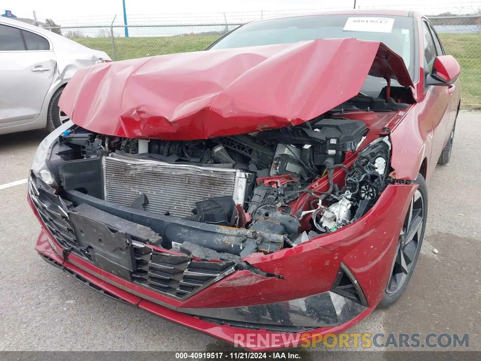 6 Photograph of a damaged car KMHLN4AG2MU179394 HYUNDAI ELANTRA 2021