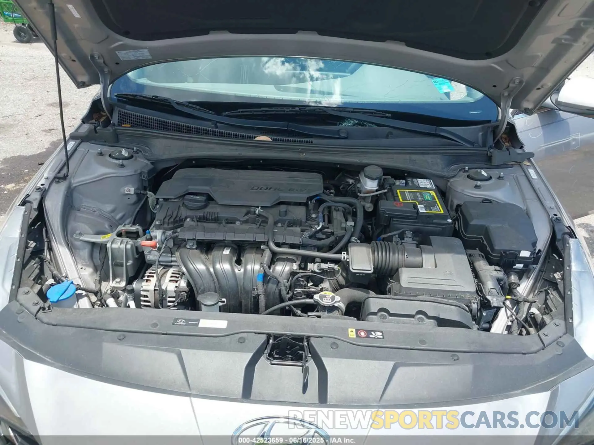 10 Photograph of a damaged car KMHLN4AG3MU179579 HYUNDAI ELANTRA 2021