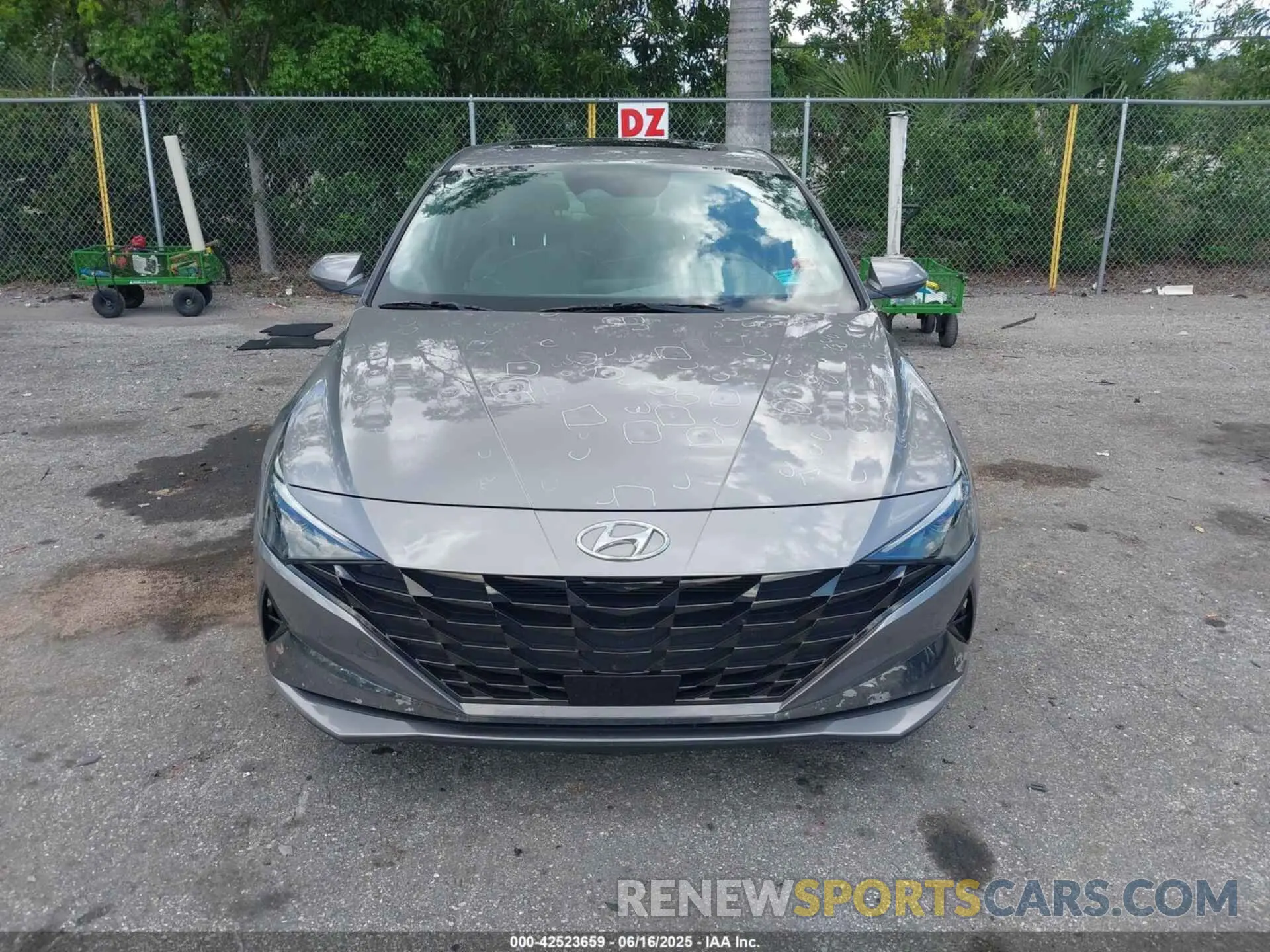 12 Photograph of a damaged car KMHLN4AG3MU179579 HYUNDAI ELANTRA 2021