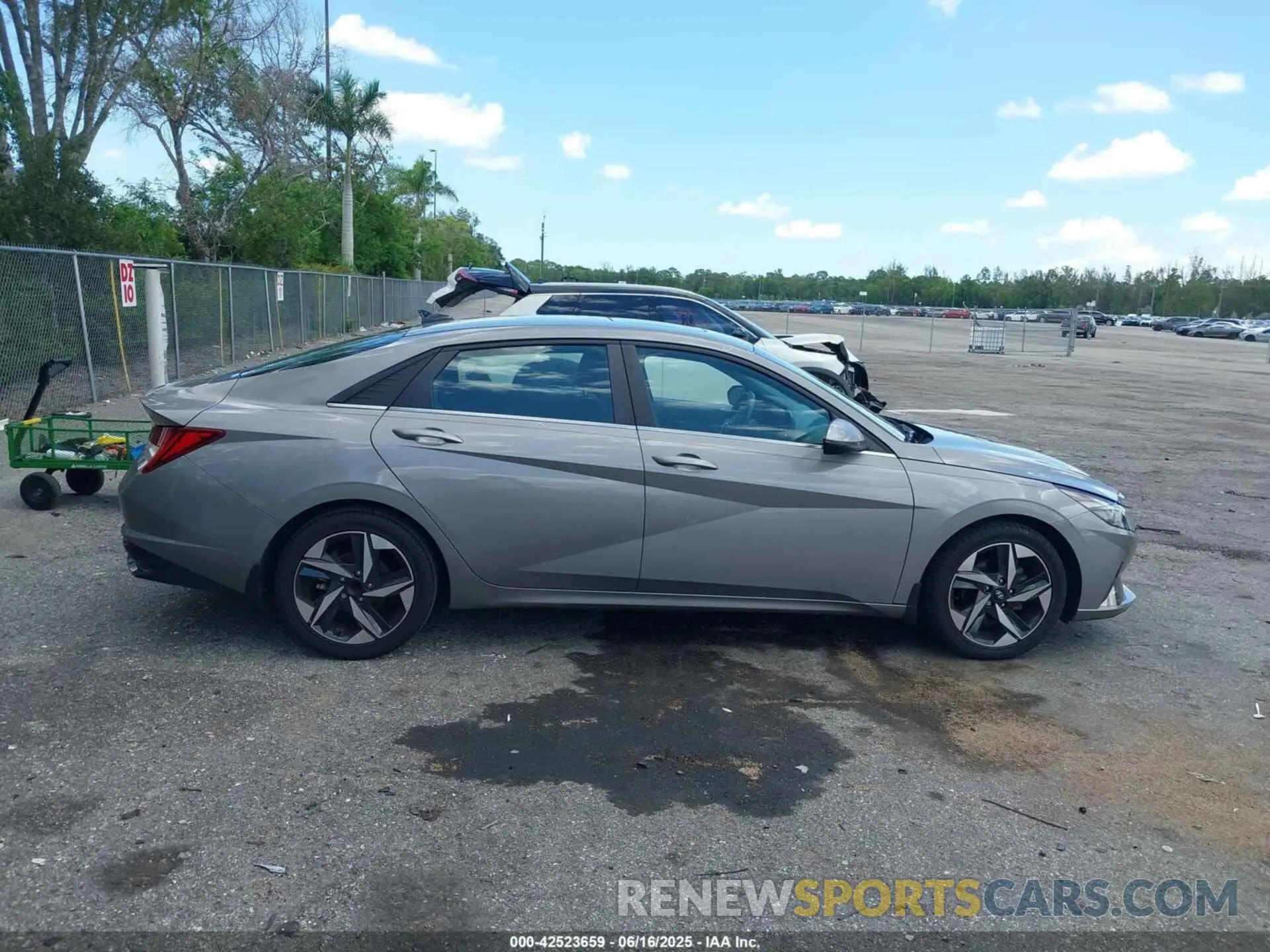 13 Photograph of a damaged car KMHLN4AG3MU179579 HYUNDAI ELANTRA 2021