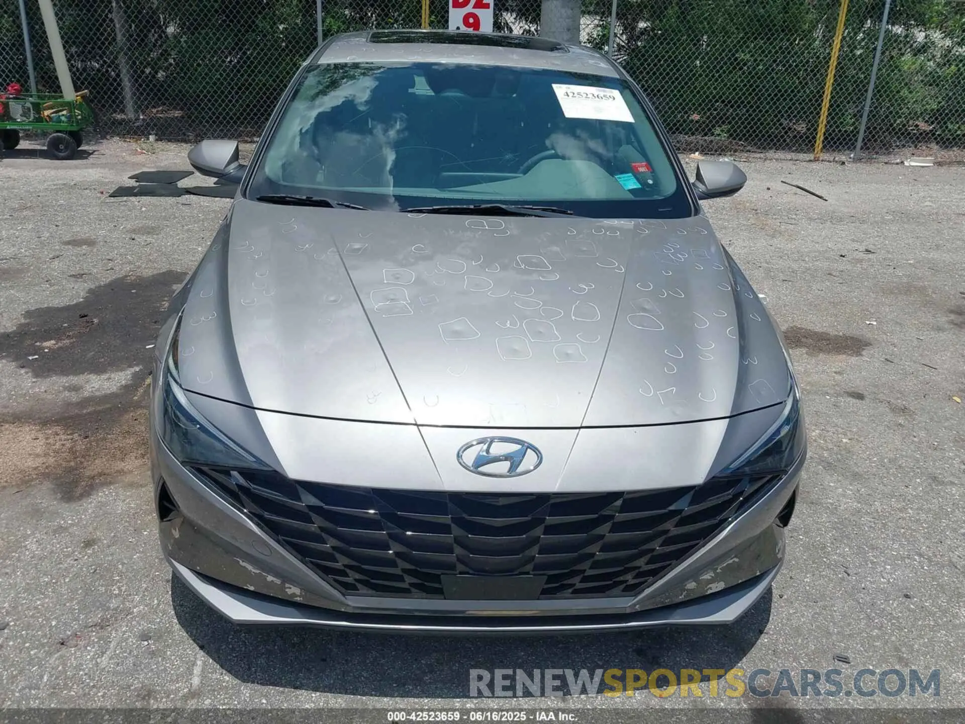 6 Photograph of a damaged car KMHLN4AG3MU179579 HYUNDAI ELANTRA 2021