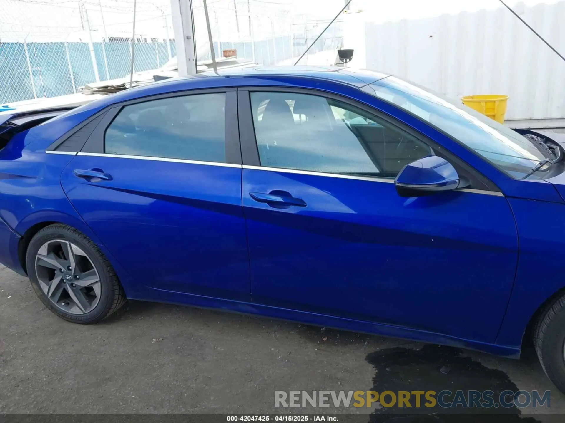13 Photograph of a damaged car KMHLN4AG4MU098168 HYUNDAI ELANTRA 2021