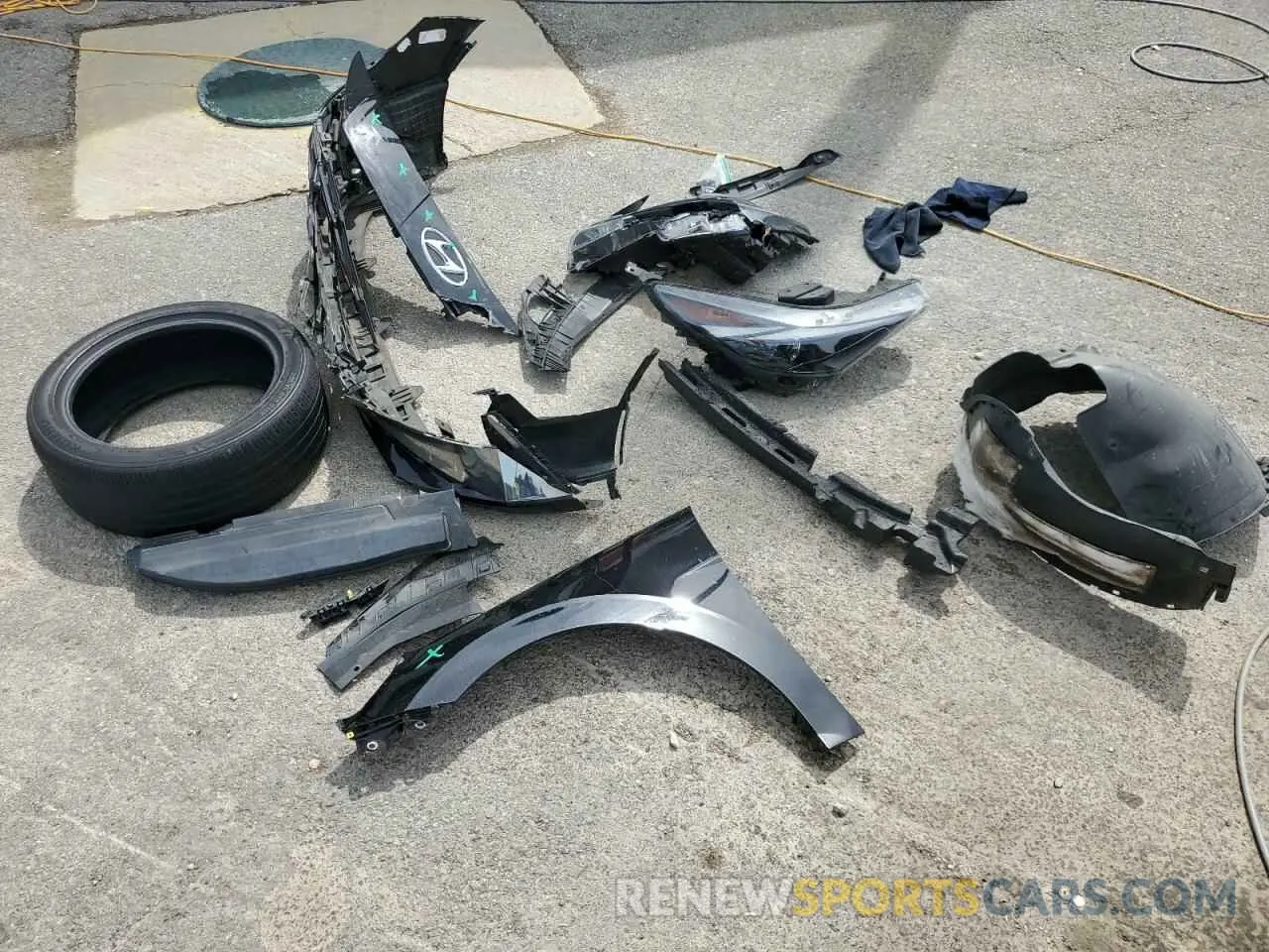 12 Photograph of a damaged car KMHLN4AG5MU118993 HYUNDAI ELANTRA 2021
