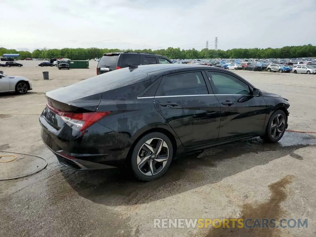 3 Photograph of a damaged car KMHLN4AG5MU118993 HYUNDAI ELANTRA 2021