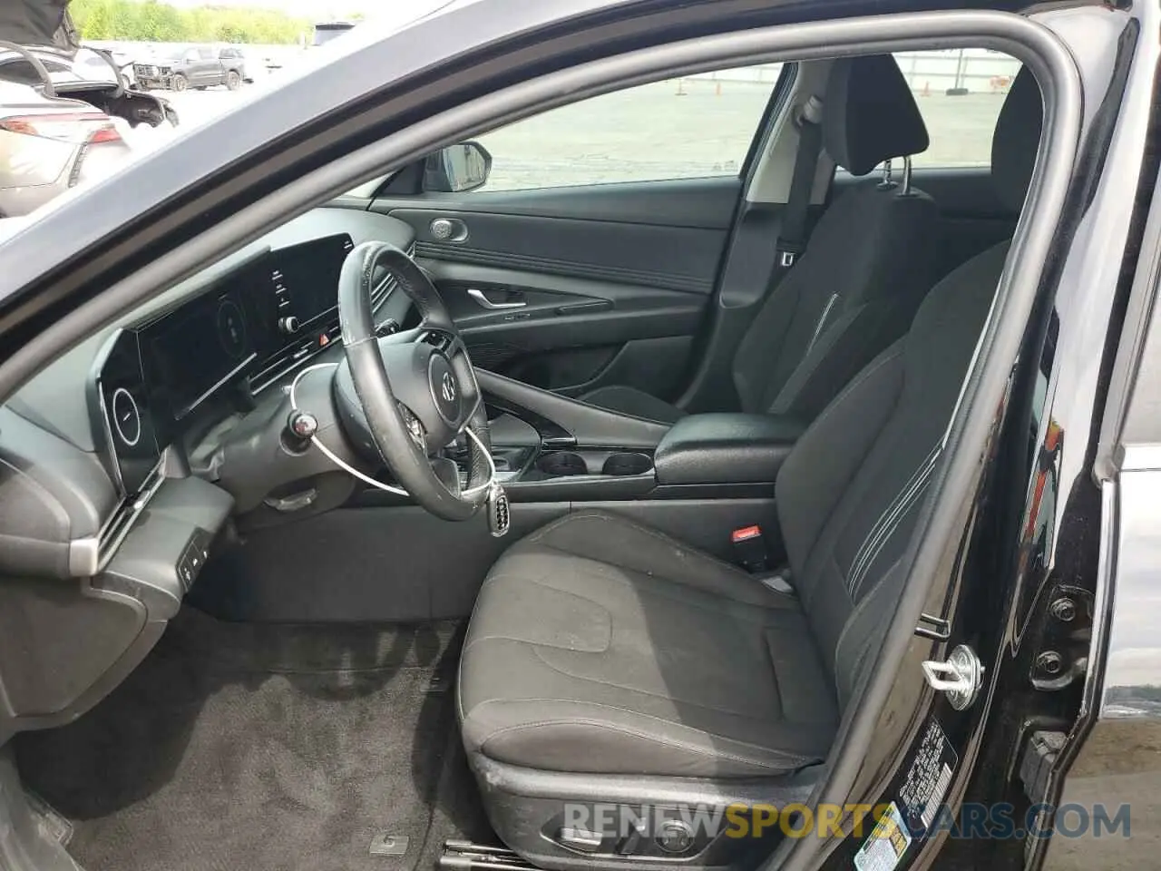 7 Photograph of a damaged car KMHLN4AG5MU118993 HYUNDAI ELANTRA 2021