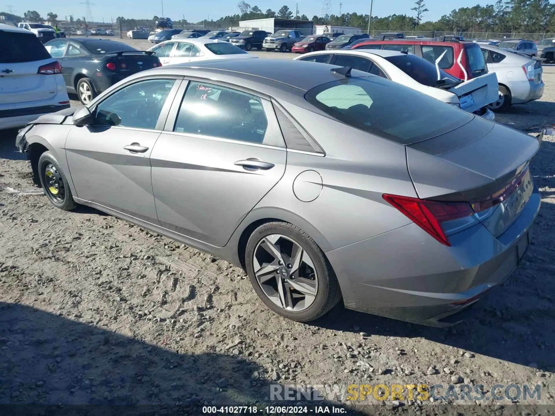 3 Photograph of a damaged car KMHLN4AG5MU143506 HYUNDAI ELANTRA 2021