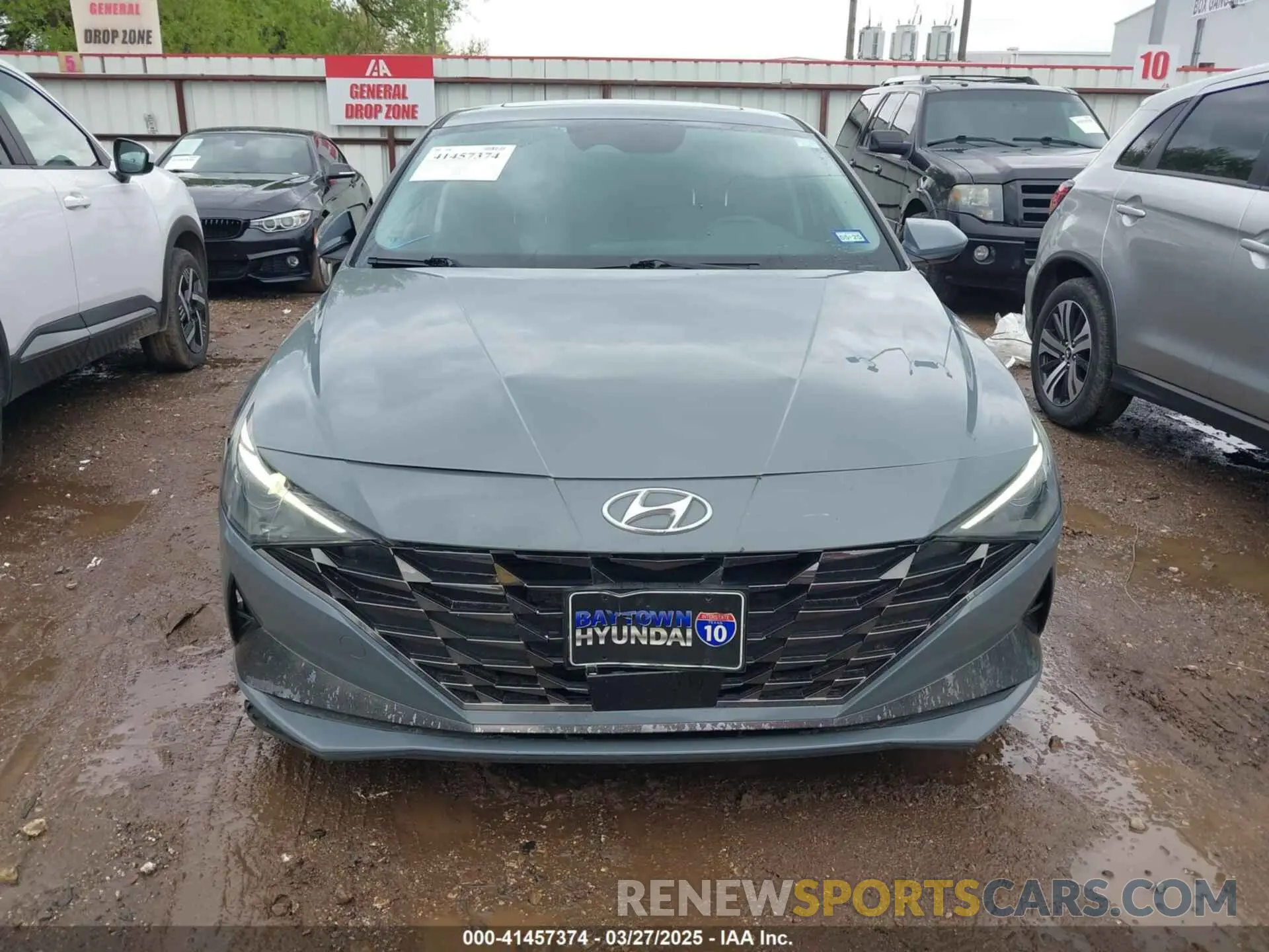 12 Photograph of a damaged car KMHLN4AG6MU090007 HYUNDAI ELANTRA 2021