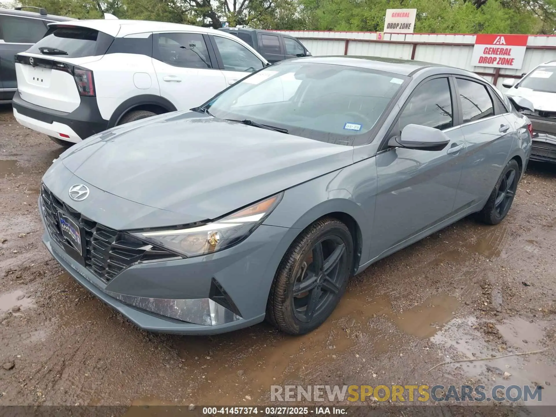 2 Photograph of a damaged car KMHLN4AG6MU090007 HYUNDAI ELANTRA 2021