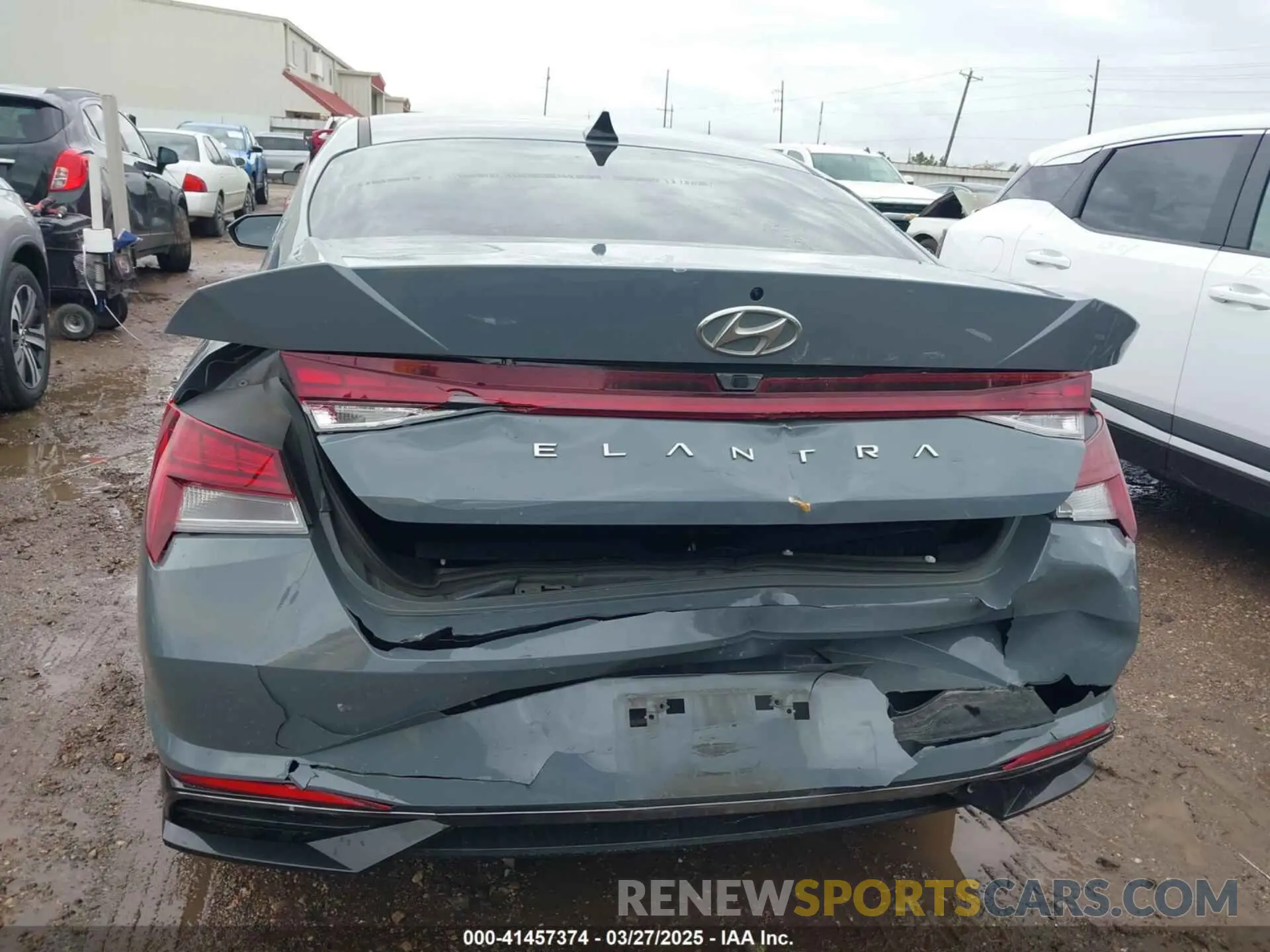 6 Photograph of a damaged car KMHLN4AG6MU090007 HYUNDAI ELANTRA 2021