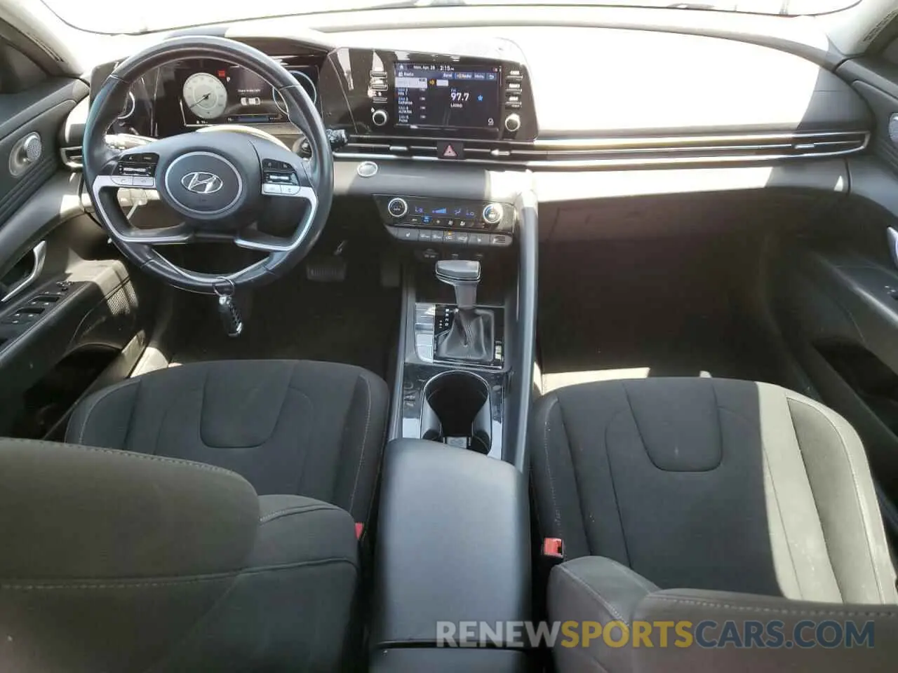 8 Photograph of a damaged car KMHLN4AG6MU119005 HYUNDAI ELANTRA 2021