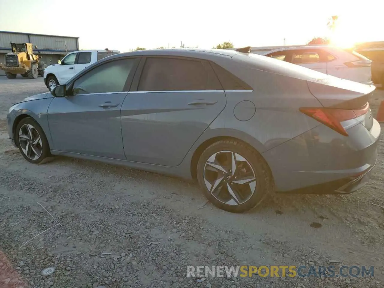 2 Photograph of a damaged car KMHLN4AG7MU091327 HYUNDAI ELANTRA 2021