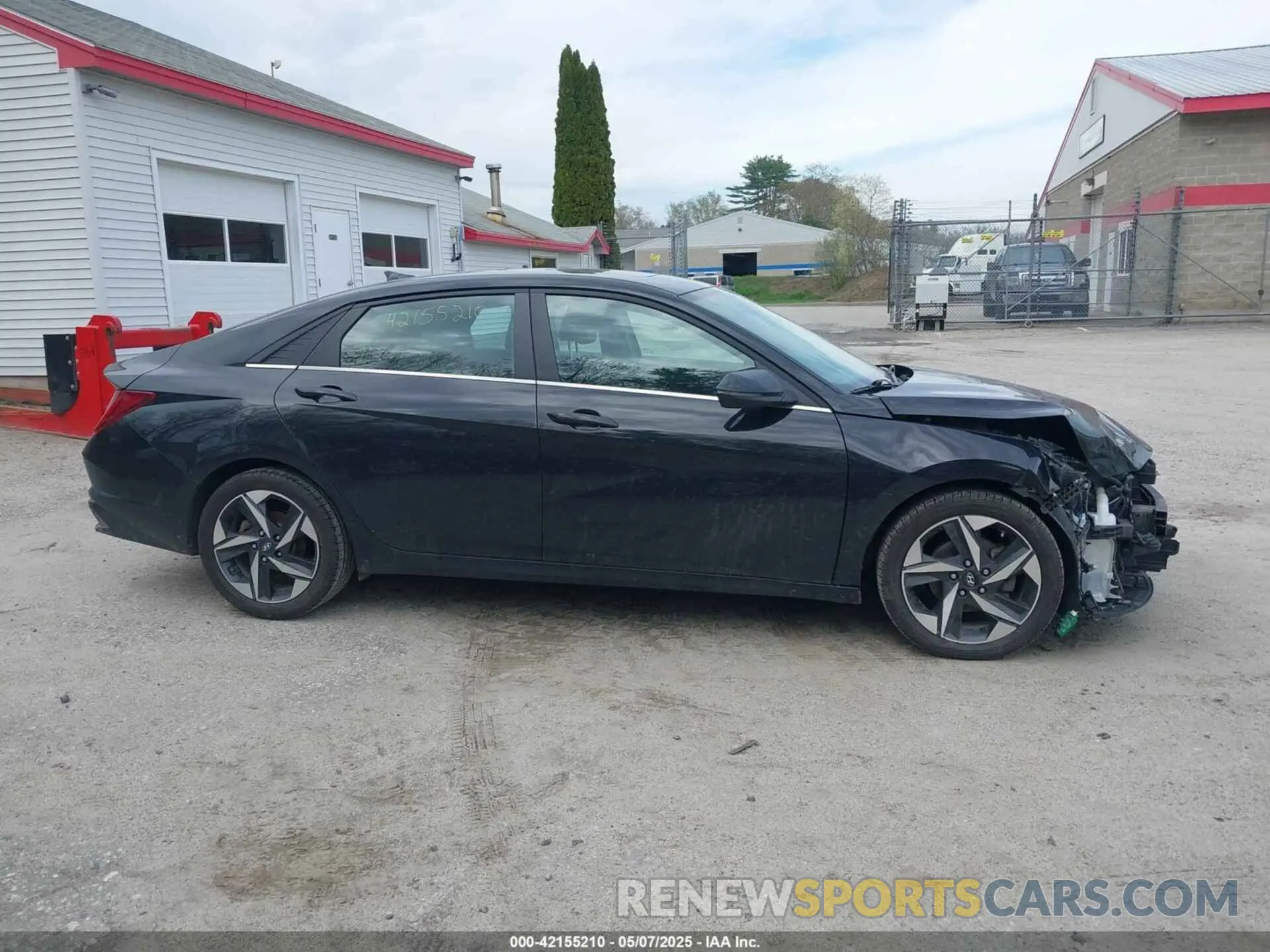 14 Photograph of a damaged car KMHLN4AG7MU101399 HYUNDAI ELANTRA 2021