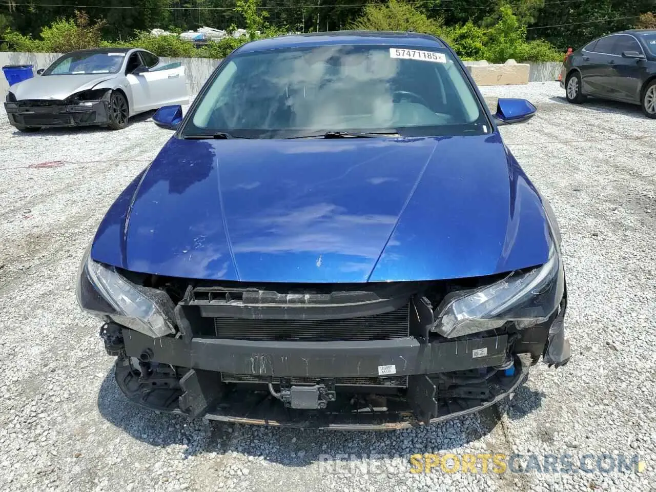 5 Photograph of a damaged car KMHLN4AG7MU138906 HYUNDAI ELANTRA 2021