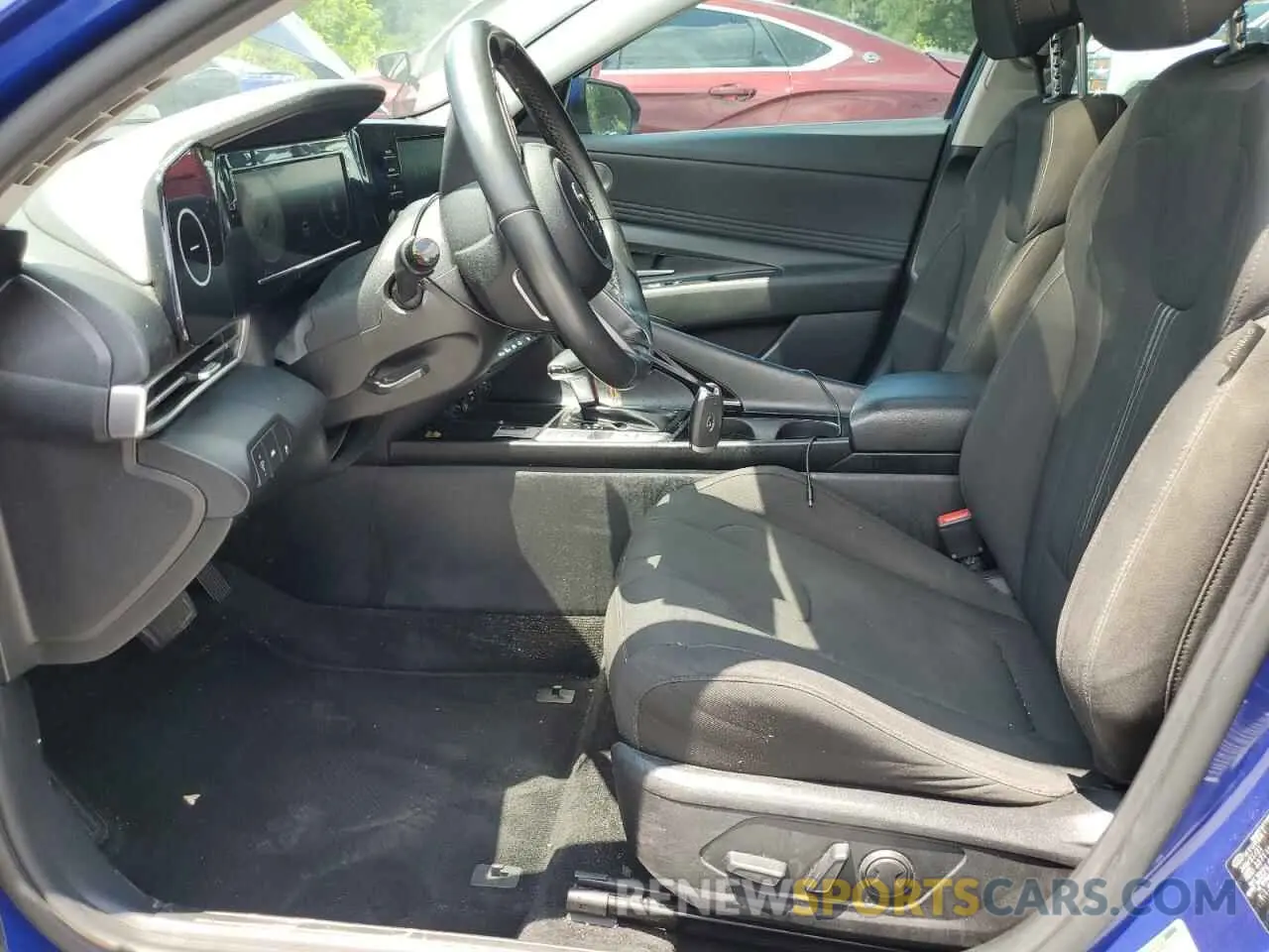 7 Photograph of a damaged car KMHLN4AG7MU138906 HYUNDAI ELANTRA 2021