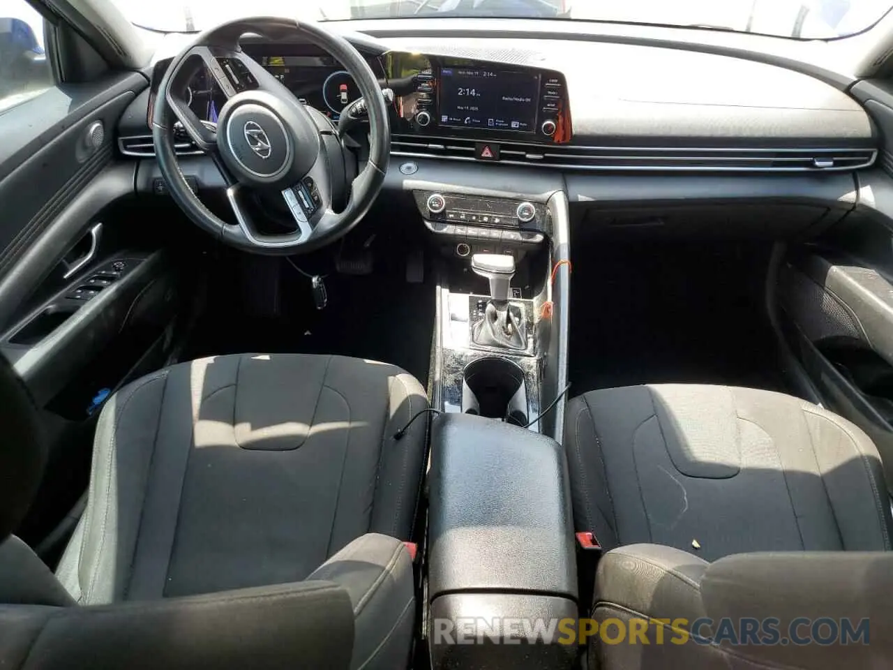 8 Photograph of a damaged car KMHLN4AG7MU138906 HYUNDAI ELANTRA 2021