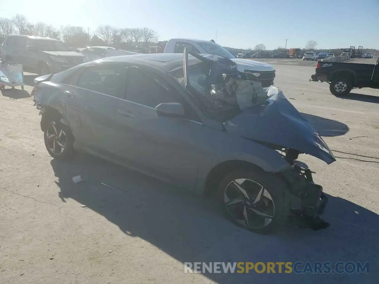 4 Photograph of a damaged car KMHLN4AG8MU138994 HYUNDAI ELANTRA 2021