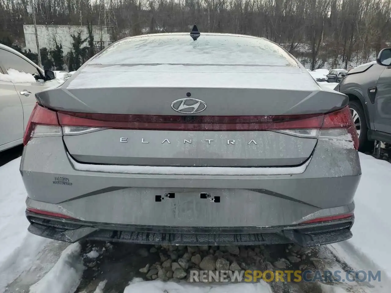 6 Photograph of a damaged car KMHLN4AG9MU075002 HYUNDAI ELANTRA 2021
