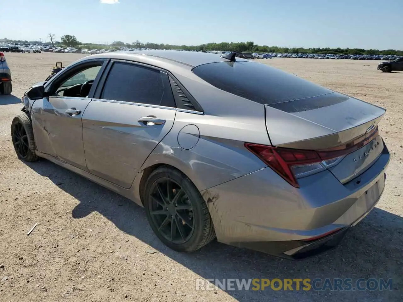 2 Photograph of a damaged car KMHLN4AG9MU089899 HYUNDAI ELANTRA 2021