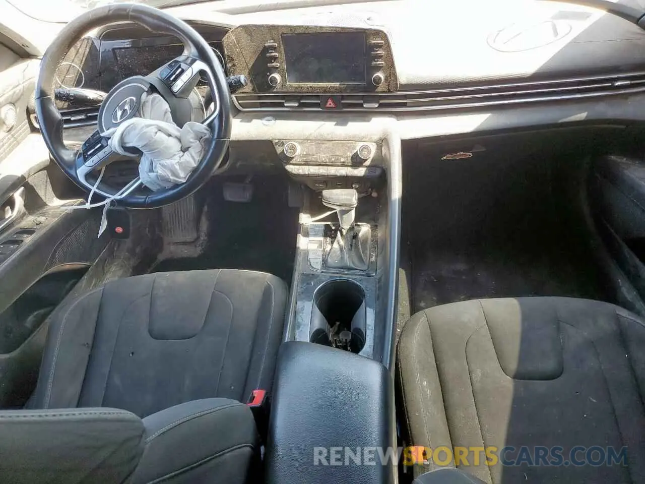 8 Photograph of a damaged car KMHLN4AG9MU089899 HYUNDAI ELANTRA 2021