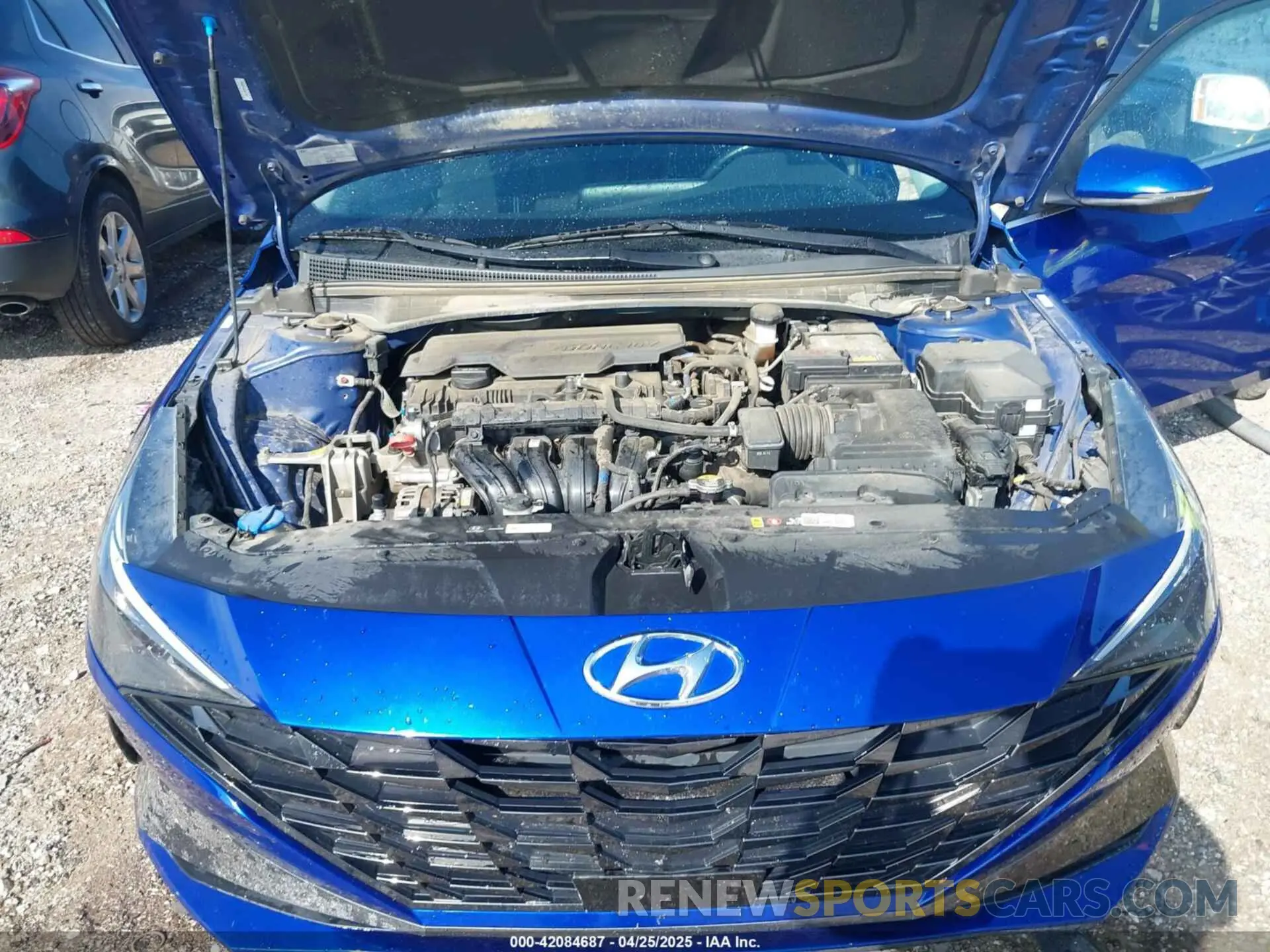 10 Photograph of a damaged car KMHLN4AG9MU180865 HYUNDAI ELANTRA 2021