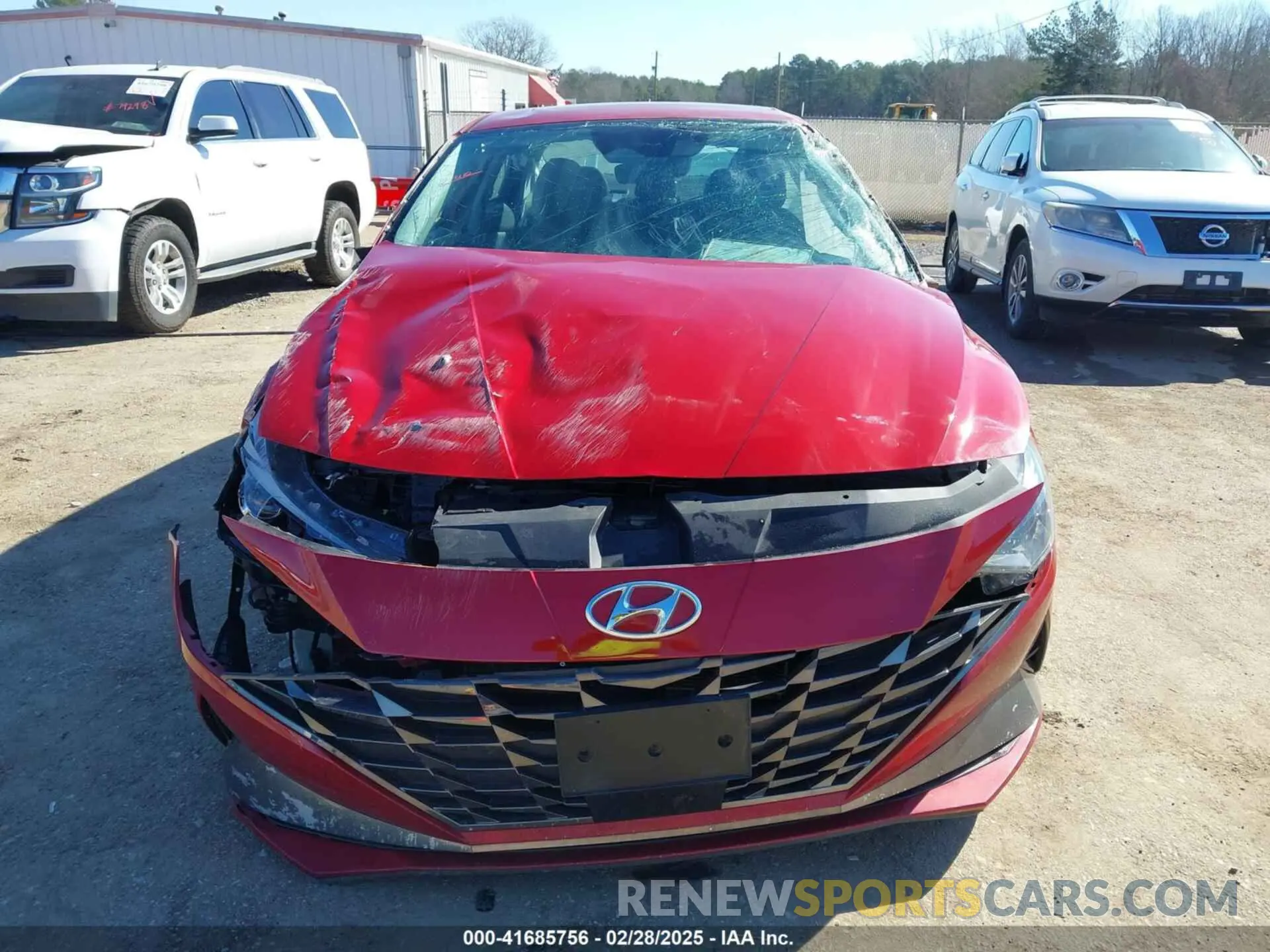 11 Photograph of a damaged car KMHLN4AGXMU147275 HYUNDAI ELANTRA 2021