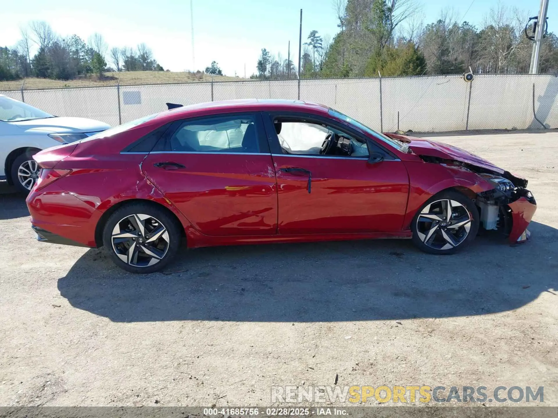 12 Photograph of a damaged car KMHLN4AGXMU147275 HYUNDAI ELANTRA 2021