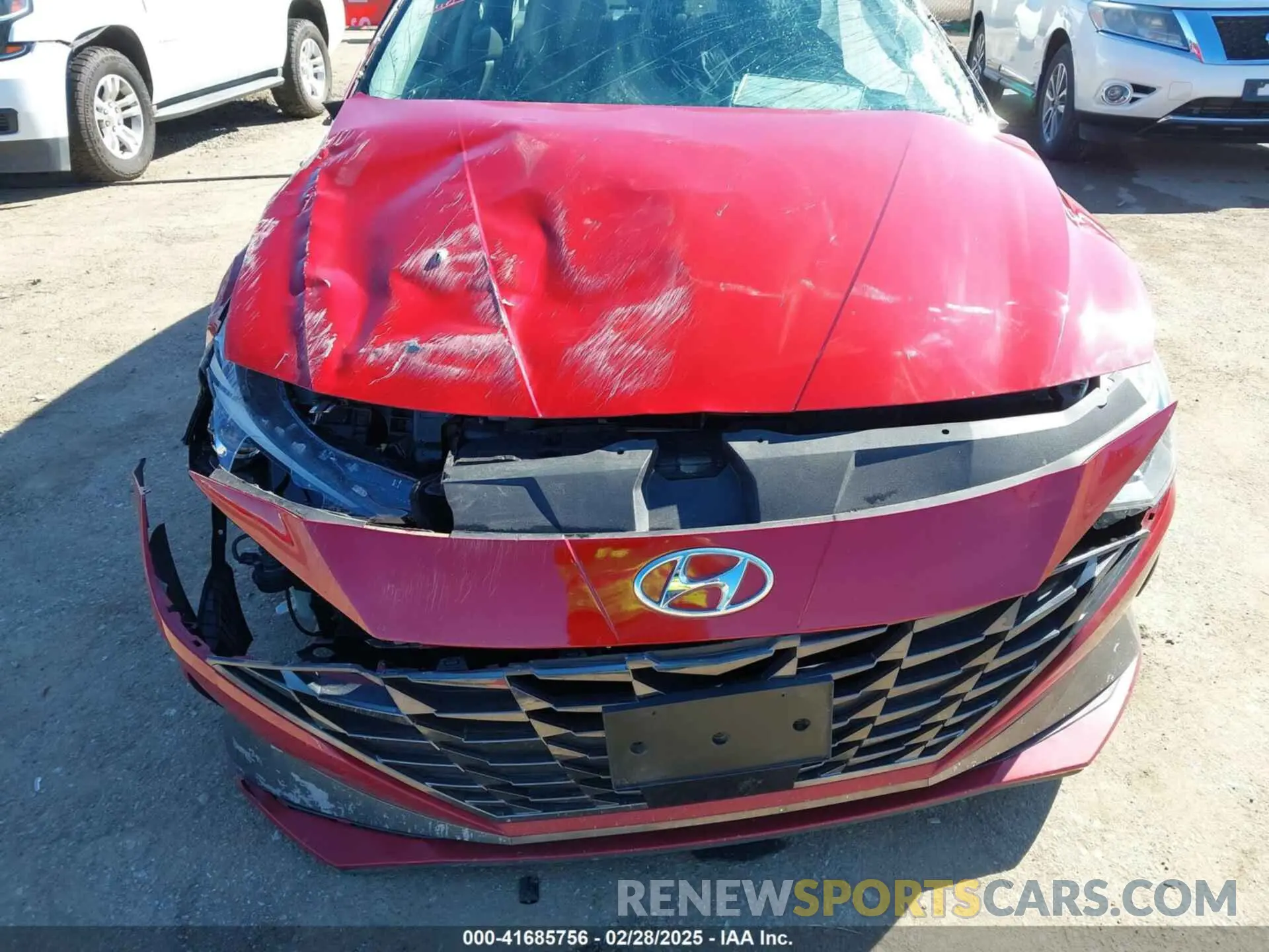16 Photograph of a damaged car KMHLN4AGXMU147275 HYUNDAI ELANTRA 2021
