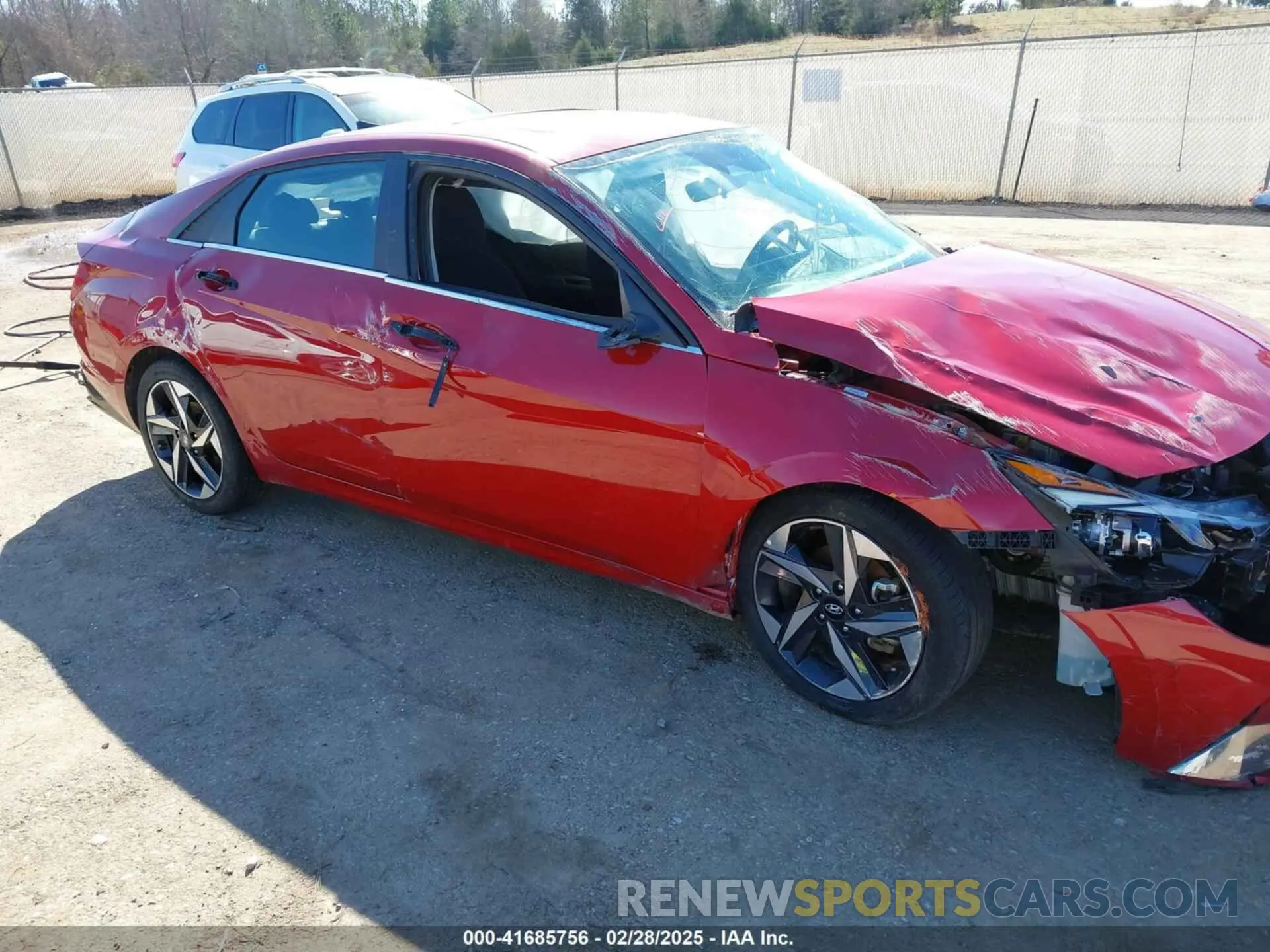 17 Photograph of a damaged car KMHLN4AGXMU147275 HYUNDAI ELANTRA 2021