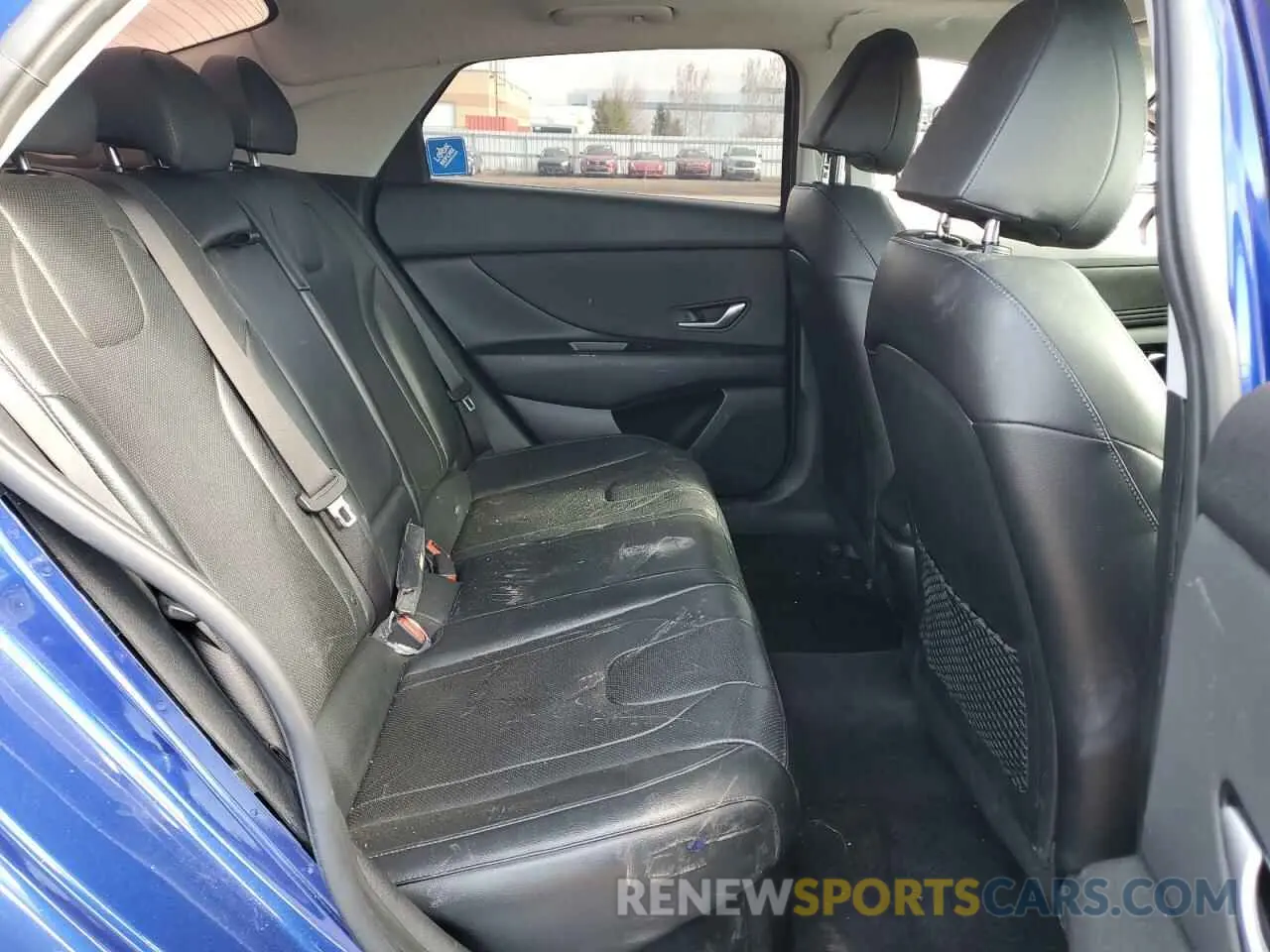 10 Photograph of a damaged car KMHLN4AJ1MU005490 HYUNDAI ELANTRA 2021