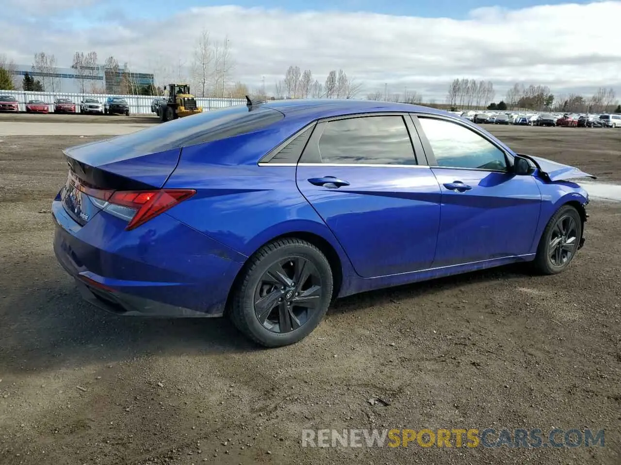 3 Photograph of a damaged car KMHLN4AJ1MU005490 HYUNDAI ELANTRA 2021