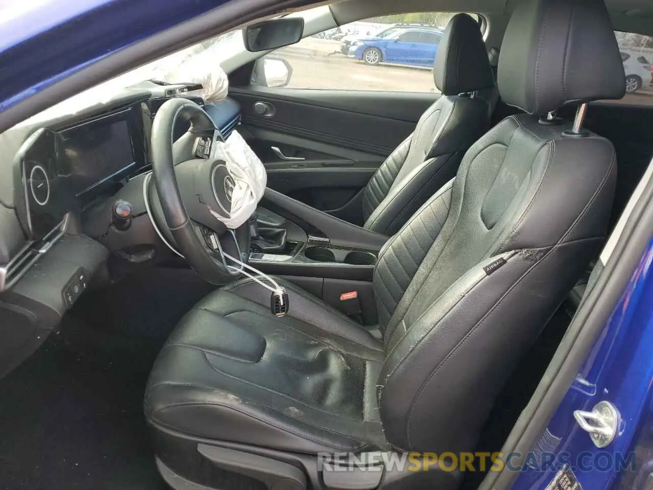 7 Photograph of a damaged car KMHLN4AJ1MU005490 HYUNDAI ELANTRA 2021