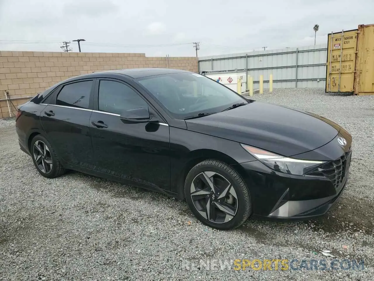 4 Photograph of a damaged car KMHLN4AJ1MU011712 HYUNDAI ELANTRA 2021