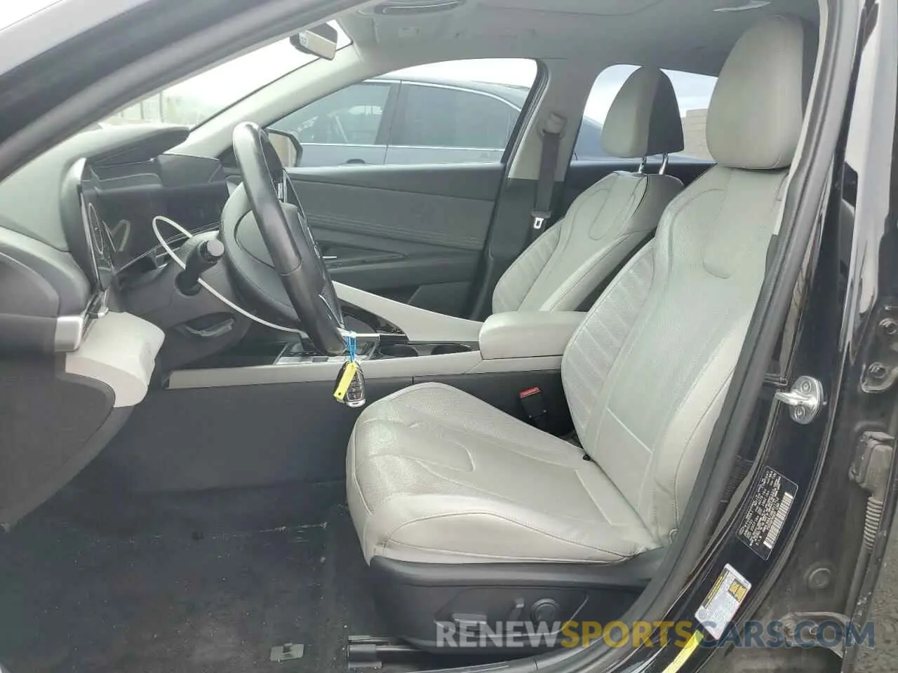 7 Photograph of a damaged car KMHLN4AJ1MU011712 HYUNDAI ELANTRA 2021