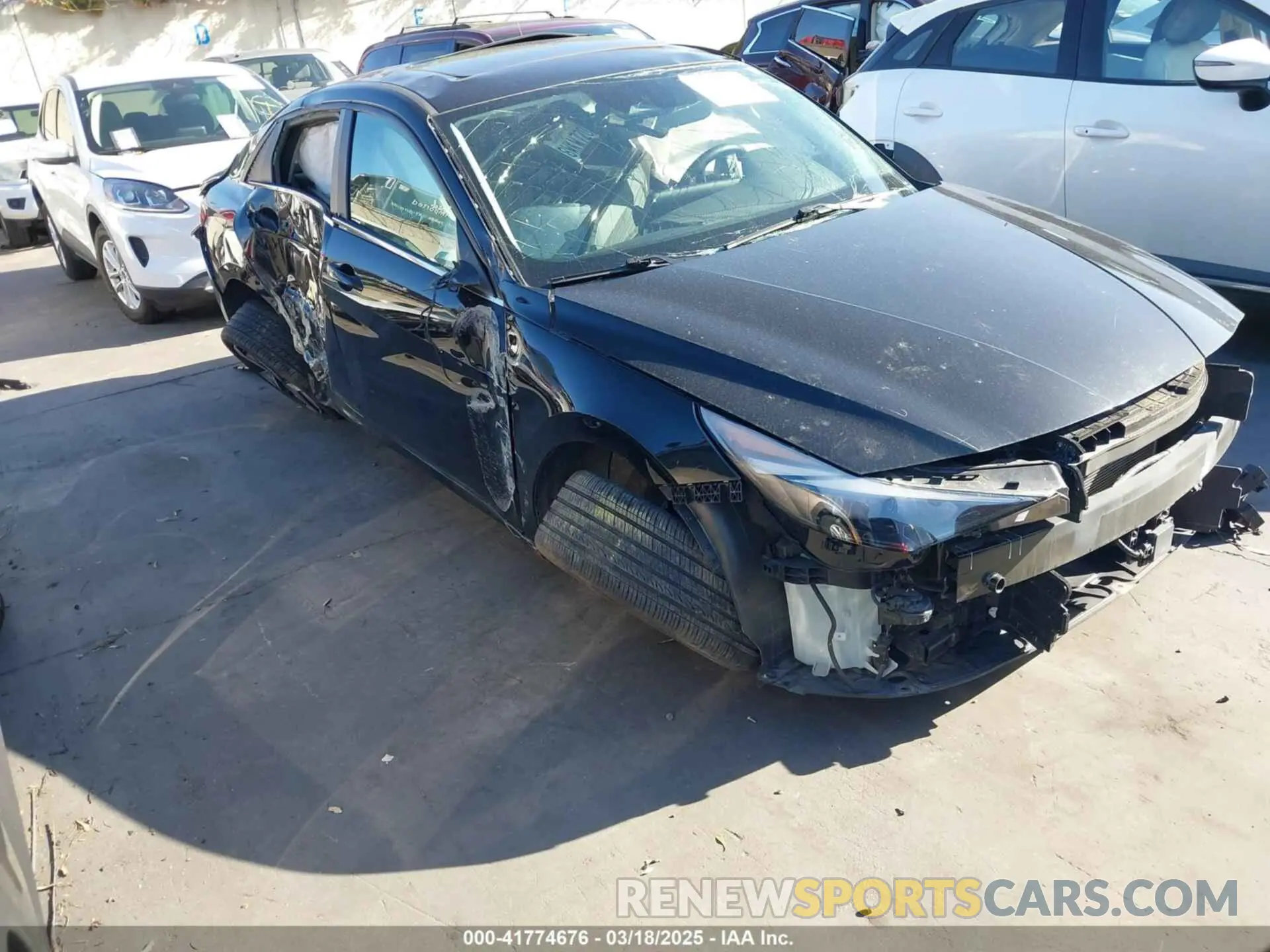 1 Photograph of a damaged car KMHLP4AG0MU132469 HYUNDAI ELANTRA 2021