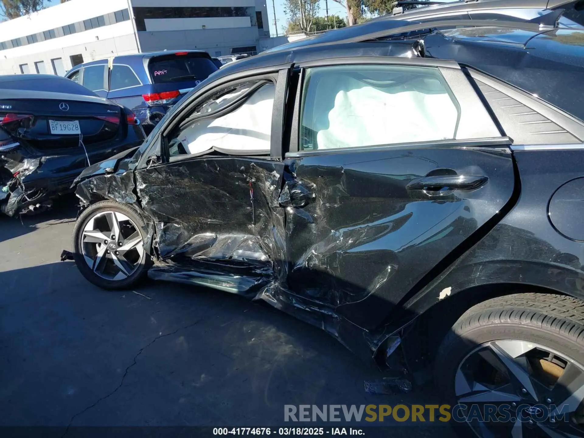 15 Photograph of a damaged car KMHLP4AG0MU132469 HYUNDAI ELANTRA 2021