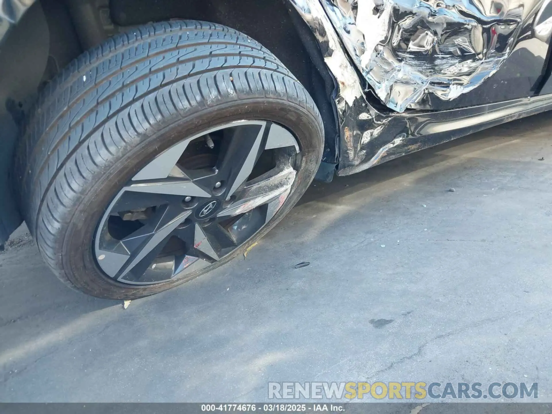 22 Photograph of a damaged car KMHLP4AG0MU132469 HYUNDAI ELANTRA 2021