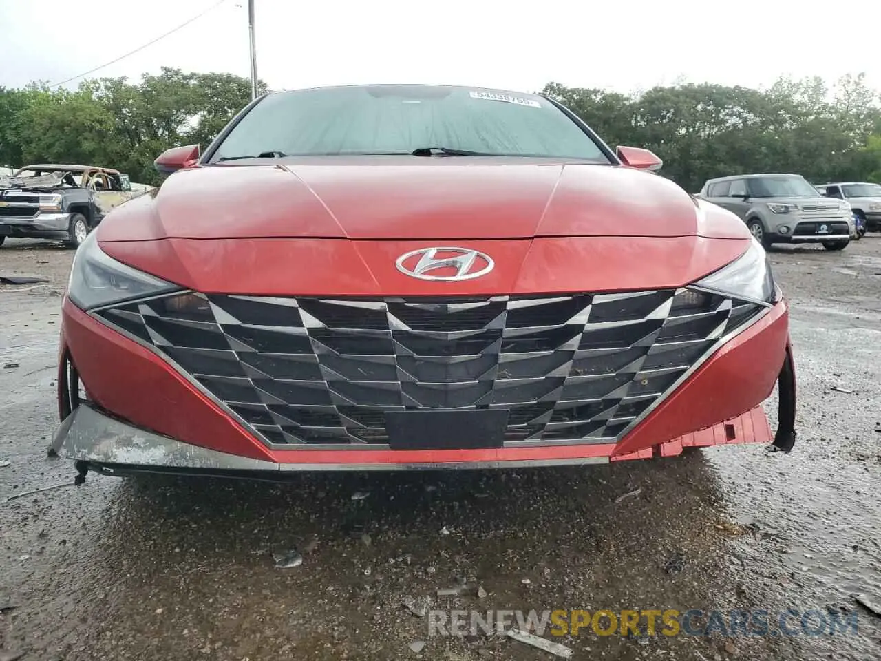 5 Photograph of a damaged car KMHLP4AG0MU139938 HYUNDAI ELANTRA 2021