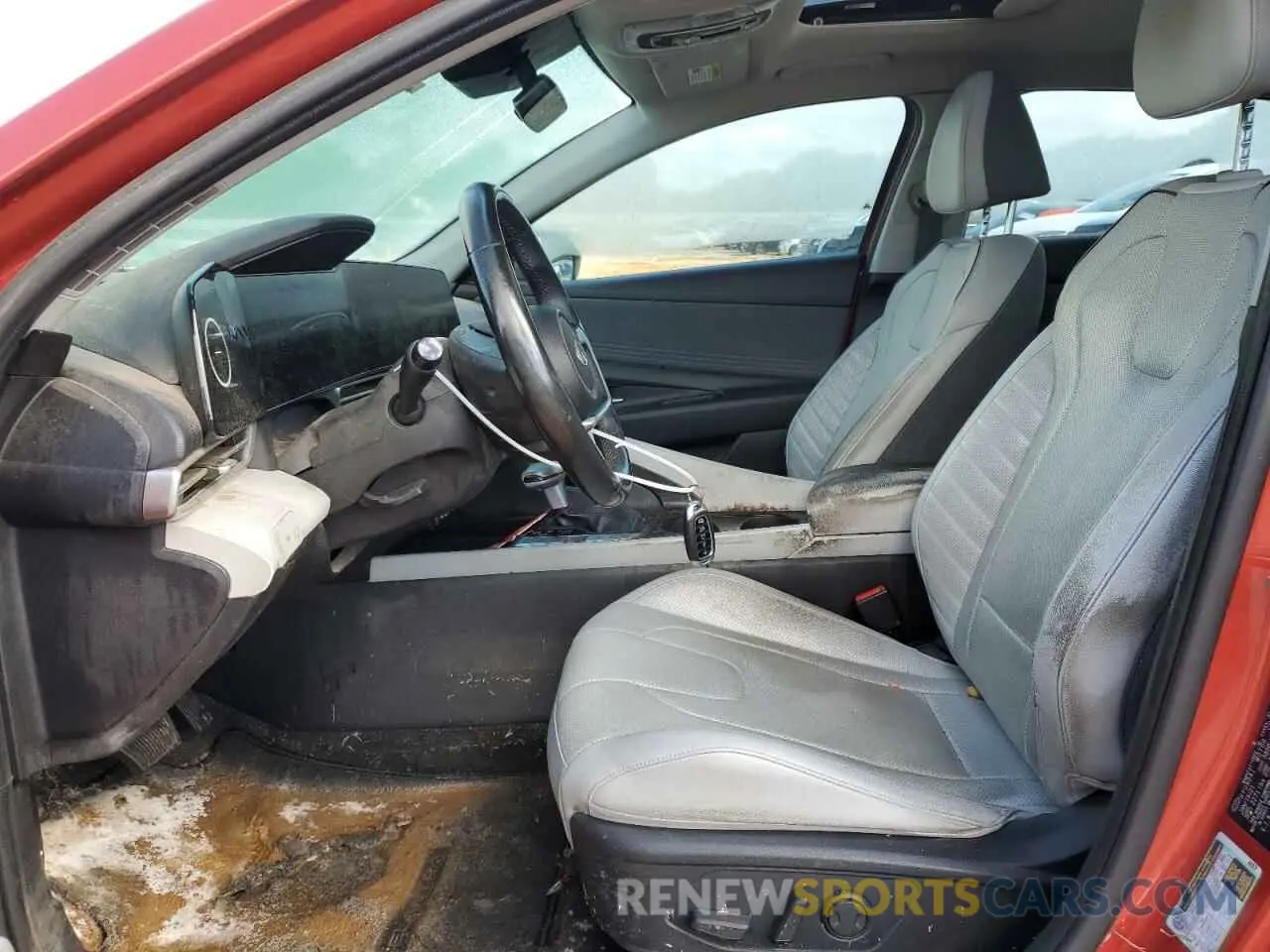7 Photograph of a damaged car KMHLP4AG0MU139938 HYUNDAI ELANTRA 2021
