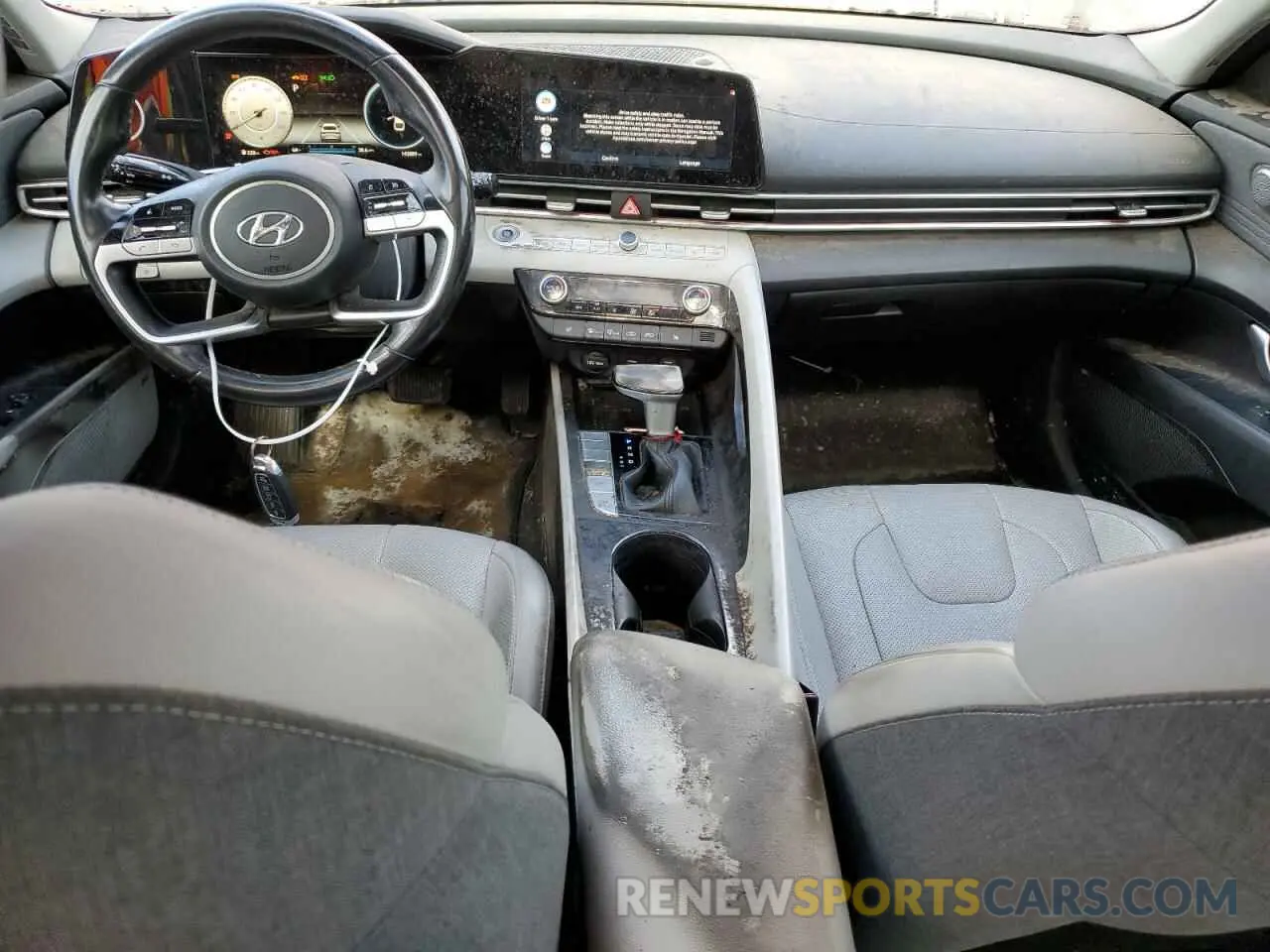 8 Photograph of a damaged car KMHLP4AG0MU139938 HYUNDAI ELANTRA 2021